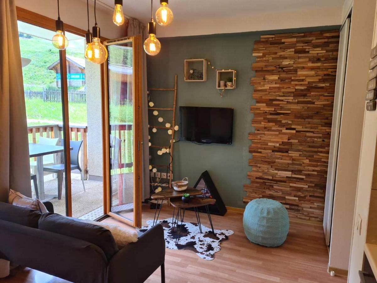 Les Orres 1800 Appartement 4 P Jacuzzi Balneo Prive Vue Piste Piscine Residence Dış mekan fotoğraf